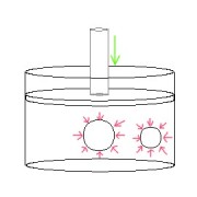 陽圧の図